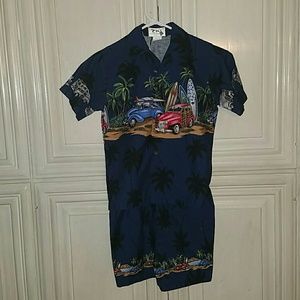 Ky's Aloha Hawaiian Shirt and Short Set